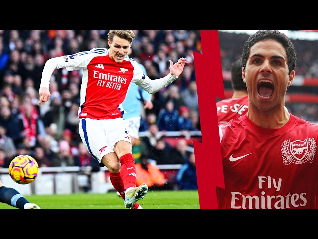 BEST Arsenal Goals vs Man City Ft. Martin Odegaard & Mikel Arteta | Part 2