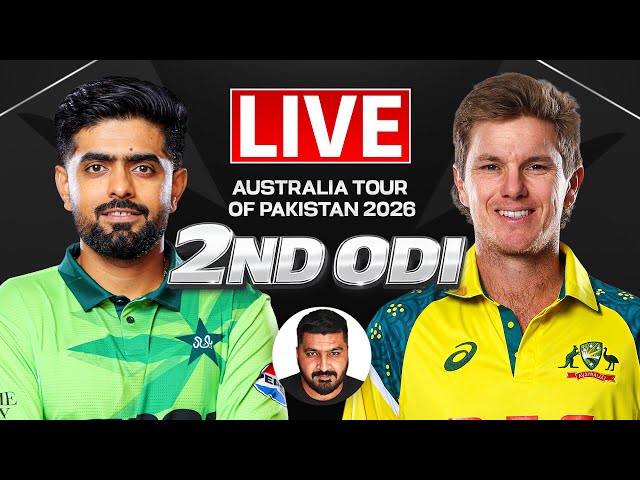 PAK vs AUS Live Match Today: Pakistan vs Australia 2nd ODI 2026 | Live Score, Commentary | Cricket |