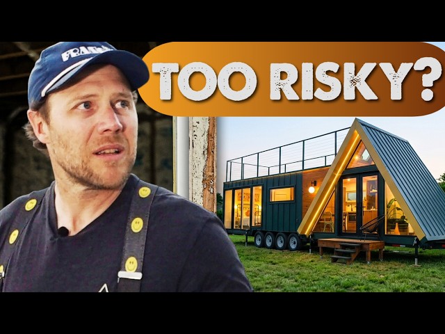 Zack's Genius A-Frame Furniture Hacks | Tiny House Revival Ep 6