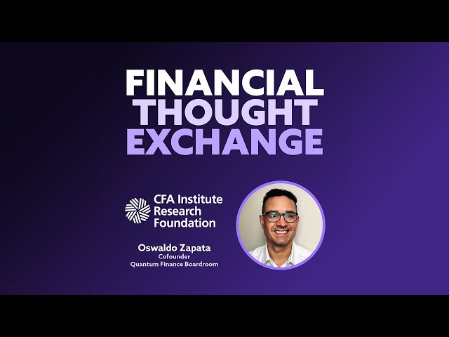 Quantum Computing Basics for Finance with Oswaldo Zapata, PhD