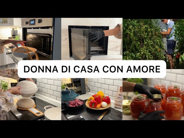 LA MIA GIORNATA PIÙ INTENSA D'ESTATE  🌻Raccolto, conserve, pulizie e cucina