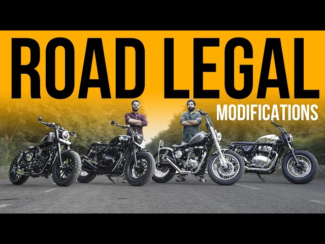 Delhi's Best Affordable Modified Bikes 🤑 Ft. Modified Bullet & Other Custom Royal Enfields 🏍️💨
