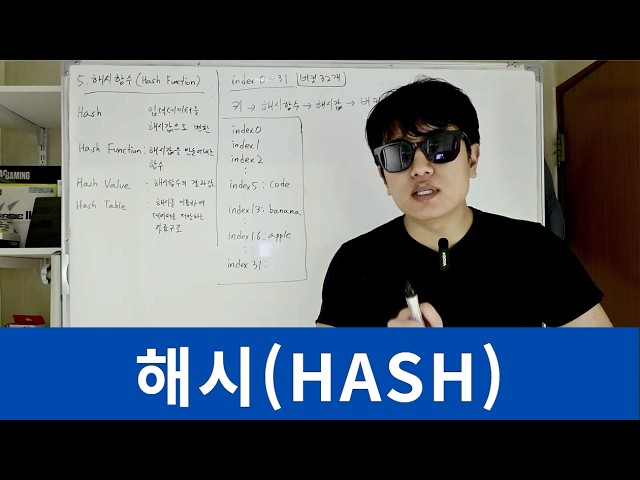 해시(Hash)를 상세하게 알아보자 | 자료구조&알고리즘#21