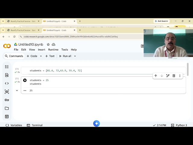 NumPy Practical Session - Statistics, Eigenvalues and Eigenvectors Hands-on Data Analysis with NumPy