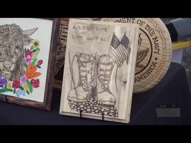 Veterans use art to spark mental health conversations