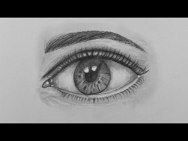 How to Draw a REALISTIC EYE | Step-by-Step Pencil Drawing Tutorial