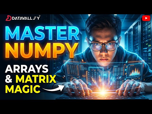 NumPy Part-2: Array Manipulation, Matrix Multiplication & Logical Operations