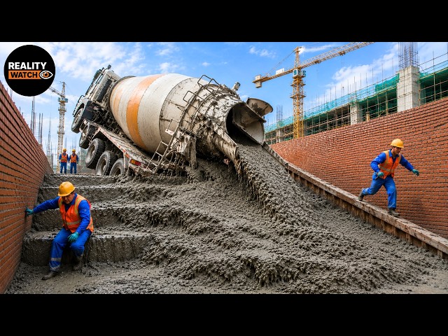 Moments Filmed Seconds Before Disaster | Construction Accidents Caught on Camera
