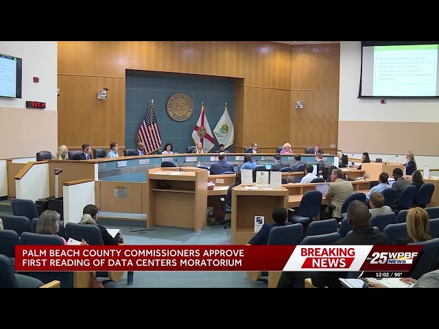 Palm Beach County approves data center moratorium