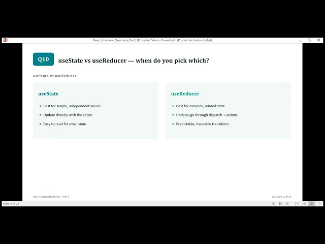 React Interview Questions Part 5: useMemo, useCallback, React.memo & More (20 Questions)