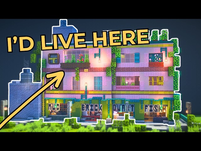 The Coziest Minecraft Apartment Complex