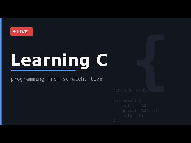 Day 1 of Learning C 