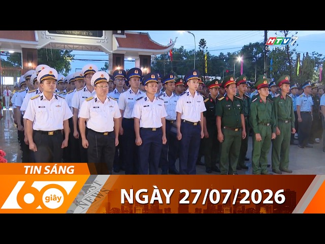 60-Second Morning News - 07/27/2026 - Latest HTV News 2026