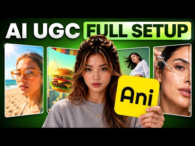 How to Create Viral AI UGC Videos with Anijam (AI Influencer Tutorial)