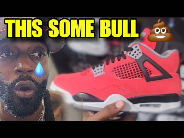 I CAN'T BELIEVE HOW BAD THE JORDAN 4 TORO IS!!! THIS IS SOME BULLLL ISHHH!!!
