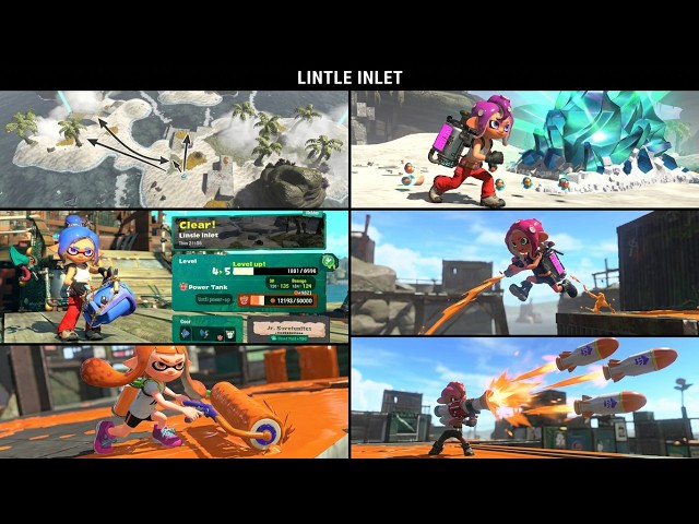 Splatoon Raiders - Lintel Inlet Guide:  Scroll & Compass Location #nintendo