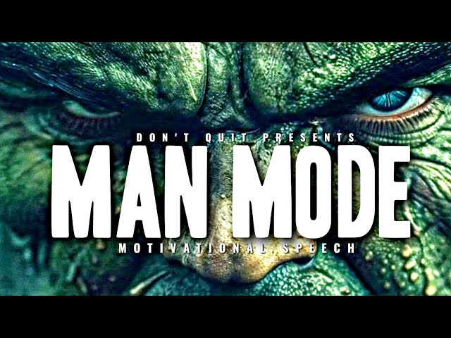 MAN MODE - 1 HOUR Motivational Speech Video | Gym Workout Motivation