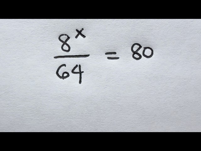 Can you solve for x in this nice algebra equation | Math Olympiad Mathematics