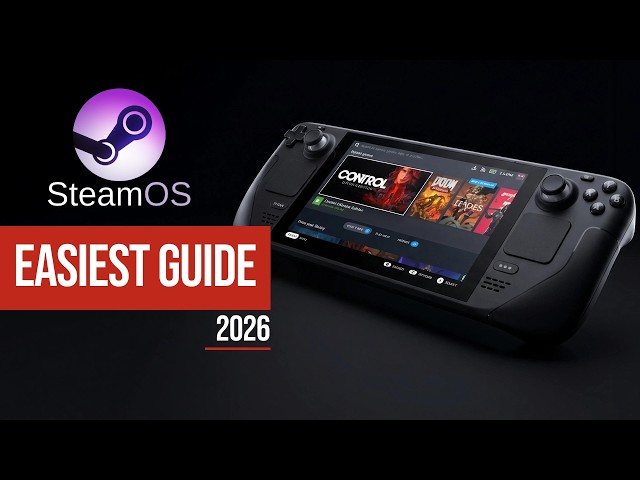 The Only VIdeo you need to watch to Install SteamOS on Steam Deck in 2026