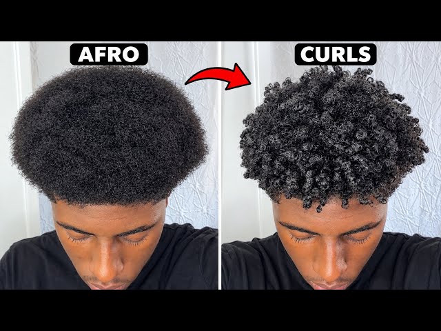 How to Get Defined Curls on Short Hair | AFRO to CURLS