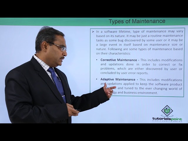 Types of Maintenance