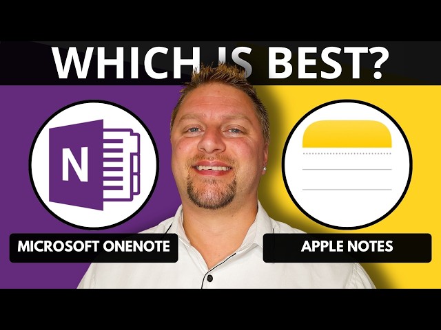 Microsoft OneNote vs Apple Notes | Which is the Best Note-Taking App in 2026?