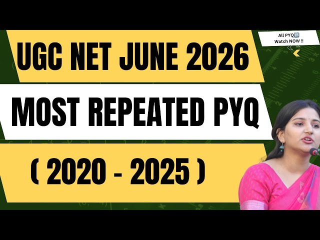 🔥 Most Repeated PYQs | UGC NET English 2026 | Final Revision Before Exam #english 