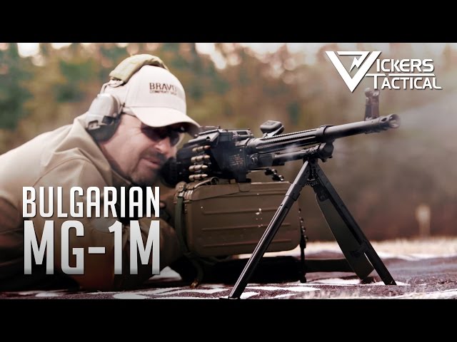 Bulgarian MG1M (PKM) Machine Gun