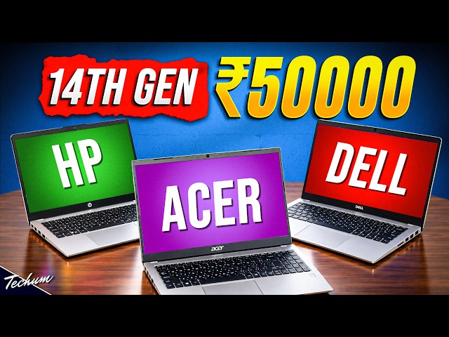 Best Laptop Under ₹50000 in 2026 | HP vs Dell vs Acer💥Full Comparison