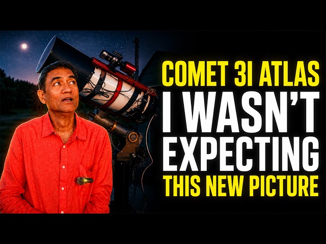 COMET 3I:ATLAS - I Wasn’t Expecting THIS New PICTURE