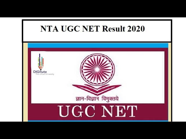 NTA NET JUNE 2020 RESULT DECLARED