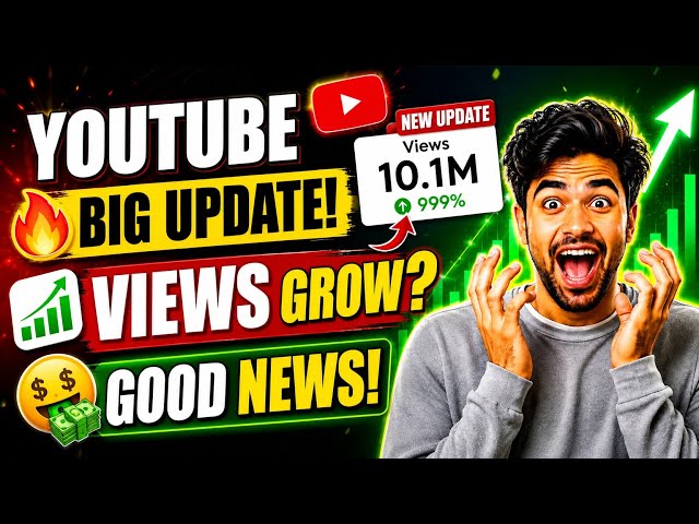 YT Studio New Update🚨 | What is the New View Count Update? | YT Studio New Notice