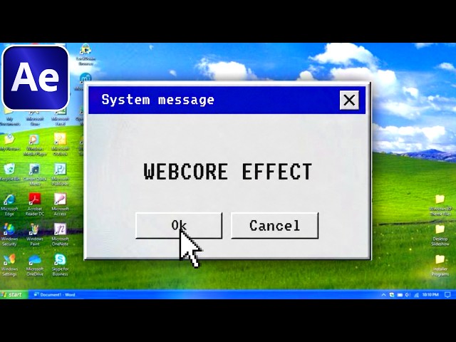 This Webcore Effect Looks INSANE