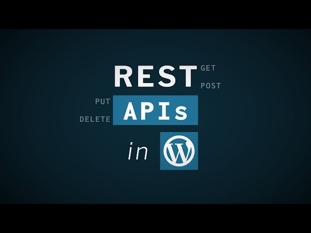 WordPress development - How to create custom REST API endpoints in WordPress