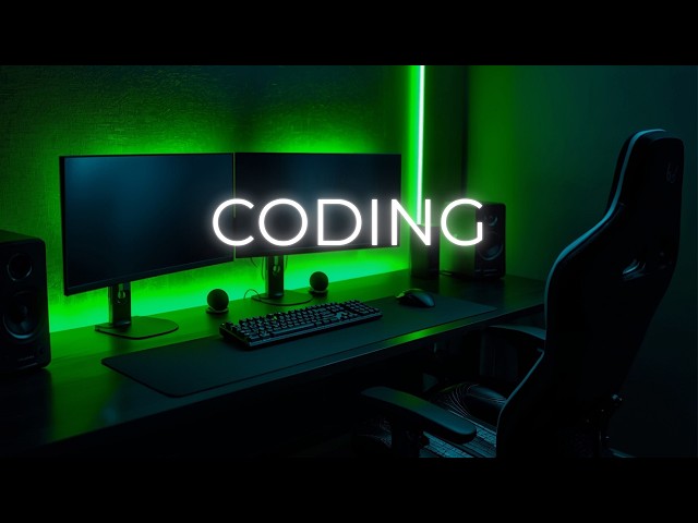 Hypnotic Techno for Coding | Calm Night Setup (1 Hour Loop)