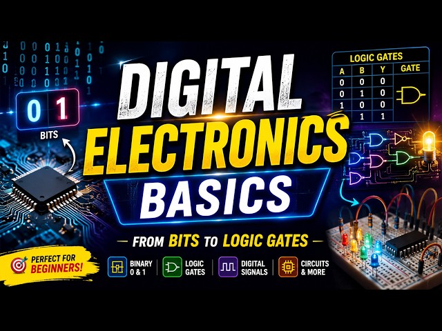Digital Electronics Basics Explained | Complete Beginner Guide