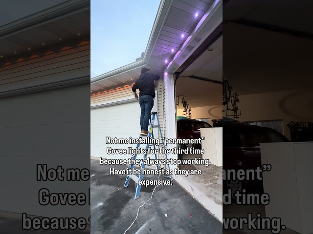 Installing Govee lights? Watch this first. #homerenovationideas #govee #diy #diyproject #litbygovee