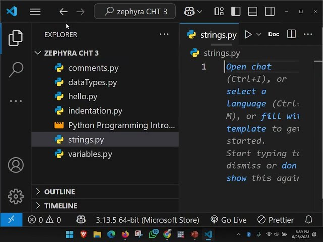 Python strings Part I