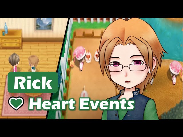 Rick All Heart Events | Story of Seasons: Friends of Mineral Town