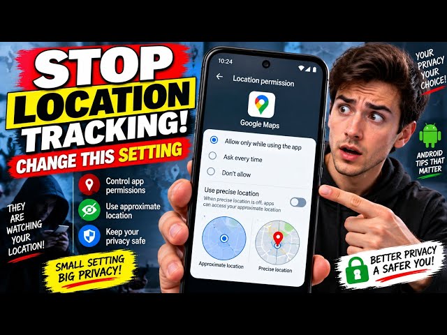 Stop Apps From Tracking Your Exact Location! Change This Android Setting