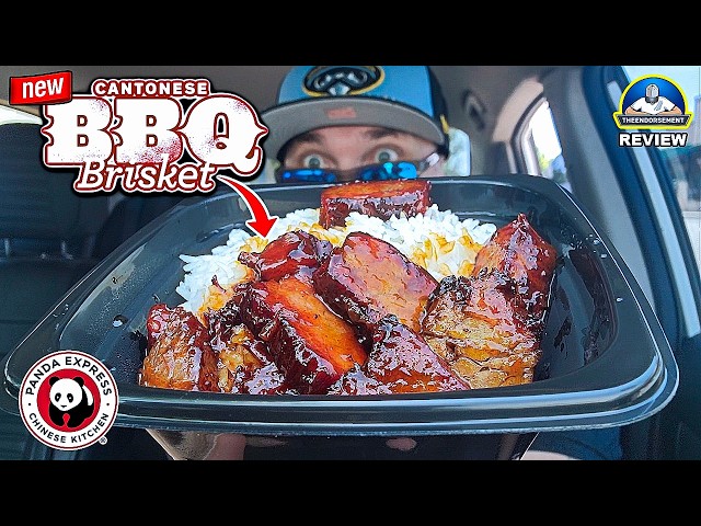 ¡Reseña del Cantonese BBQ Brisket Bowl de Panda Express®! 🥡🥩 | ¿Qué tan bueno está? | theendorsement