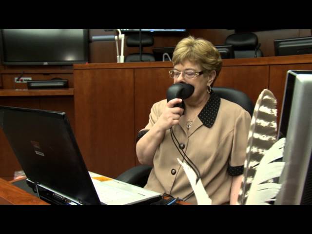 The McGlothlin Courtroom: Court Reporter Station (HD 1080p)