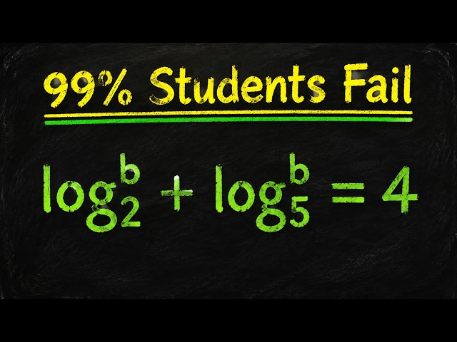 Solving a 'Harvard' University entrance exam | Find b?