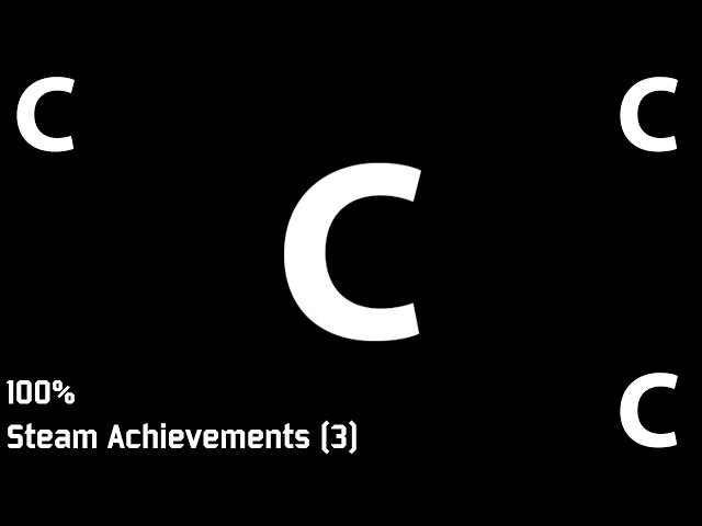 C | Steam Achievements (3), 100%