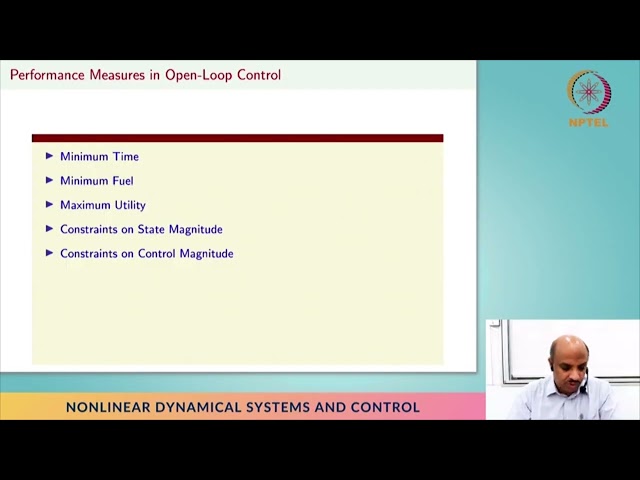 Optimal Control - Part 1 #swayamprabha