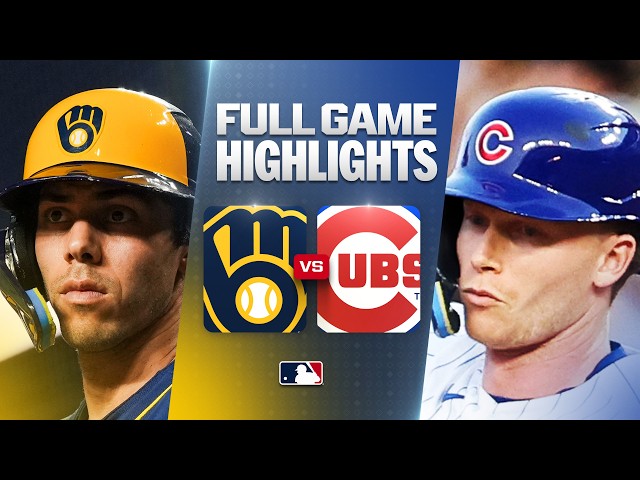 BREWERS vs. CUBS: Official Full Game Highlights (September 3) | 2026 MLB Season