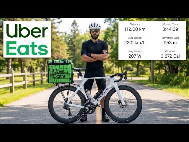 How much can a cyclist earn delivering Uber Eats?