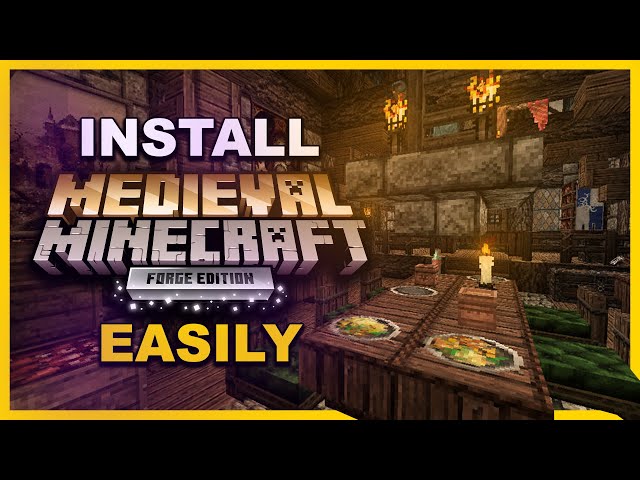 How To Install MEDIEVAL MINECRAFT the EASY way | 2022
