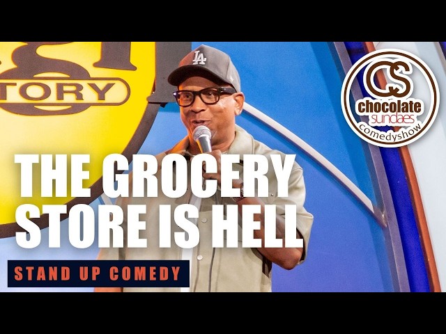 The Grocery Store is Hell -  Comedian Jay Phillips - Chocolate Sundaes Stand Up Comedy