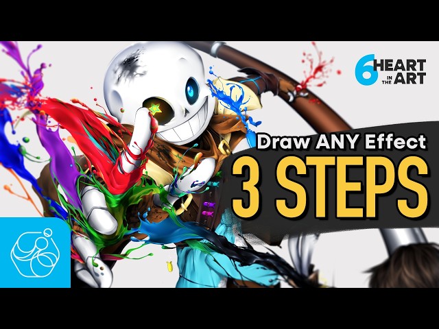 How to Draw ANY Effect | Fire, Water, Smoke & More (Digital Art Tutorial)